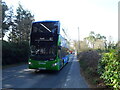 Poole bus on the A351 in BH20 7BN