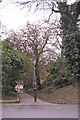 Footpath from Crescent Road to Old Park View, Enfield in EN2 7DP
