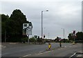 Sprotbrough Road approaching roundabout in DN5 8AY