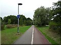 Dual use path beside Manvers Way in S63 5DB