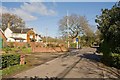 Canada Road, looking past The Rockingham in SO51 6DH