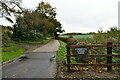 Ivy Todd: Moor Lane leading to Corbetts Lodge farm in PE37 8DL
