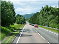 Northbound A9 near Blair Atholl in PH16 5LL