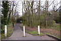 Footpath from Lonsdale Drive (north side) to Worlds End, Enfield in EN2 7RG