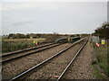 Railway crossing South Drove Drain in PE11 3BD