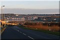Manteo Way with Bideford New bridge in the background in EX39 4GB
