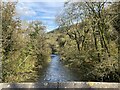 Afon Cothi from the bridge in SA32 7RB
