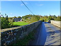 Blackadder Bridge with the road to Allanbank Mill, Allanton in TD11 3JY