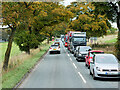Traffic Queue on the A6 outside Buxton in SK17 7AS