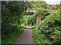 A substantial farm bridge over Cycle Route 72 in CA24 3JH