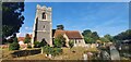 St Mary Magdalene church and churchyard, Thorrington in CO7 8JW