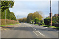 A25 Godstone Road heading east in RH1 4PU