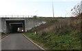 Hogg End Lane going under the M1, Hemel Hempstead in AL3 6RH