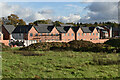 New housing construction on Glassfield Road, Whiteley in SO31 1BQ