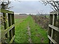 Bridleway to Lordship farm in SG5 3RS