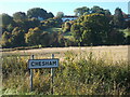 Chesham sign at Asheridge Road in HP5 2SH