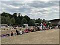 Spectators at the European Dressage Young Rider Championships in GL19 3BB