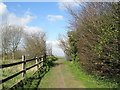 Footpath by Portsmouth Golf Club in PO6 1EY