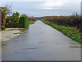 Flooded Country Road in EH35 5NG