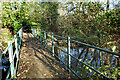 Footbridge over The Cut in RG42 4EX