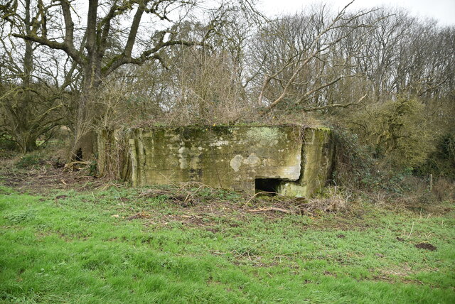 Pillbox, Murrain Wood in ME14 3HT