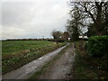 Farm track and footpath, Cropwell Butler in Cropwell Butler