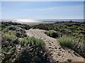 Berrow Dunes overlooking Brean Sands in TA8 2QT