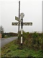 Direction Sign - Signpost in Hoar Cross in DE13 8RG