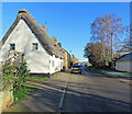 Gamlingay: plaster and thatch, Church End in SG19 3EU