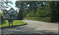 Caravan site entrance, Woodville Park in TQ12 5TN