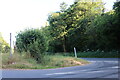 Junction on Ashampstead Road on Ashampstead Common in RG8 8QY