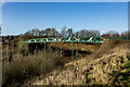 Footbridge, Chatterley Whitfield Park in ST6 6QS