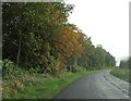 Minor road passing Milne Graden Estate toward Lennel in TD12 4UZ