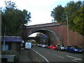 Railway bridges over Eastwoodmains Road, Williamwood in G46 6QX
