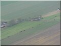 Earthworks near Lodge Farm, Saltfleetby All Saints: aerial 2023 in LN11 7TU
