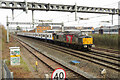 Trains for scrap passing Swindon in SN1 2PW