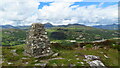 On Moel-y-Gest - Trig Point & view towards Allt-wen in LL49 9YW