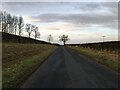 Minor road towards Calthwaite in CA11 9GT