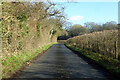 Lane towards Membury in SN8 2XB