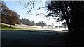 Frosty morning at Macclesfield Golf Course in SK11 7PH