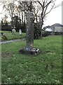 Ancient cross in St Martin and St Meriadoc churchyard in TR14 0DT