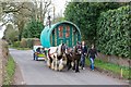 Gypsy caravan in Sherfield English Lane, Plaitford Green in SO51 6EP