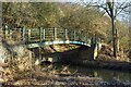 Footbridge over the River Doe Lea in S44 6BT