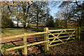 Gate beside Redwood Lane in GU34 5PD