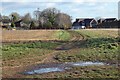 Farmland and footpath, Tilehurst in RG31 6GP