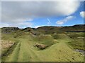 Quarry tracks on Cribarth in SA9 1TJ