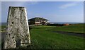 Triangulation pillar, Gunsgreenhill, Berwickshire in TD14 5SE