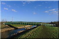 Footbridge over the Maxey Cut in PE6 9ED