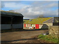 Farm buildings at Over Langshaw in TD1 2PE