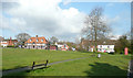 High Halden village green in TN26 3LT